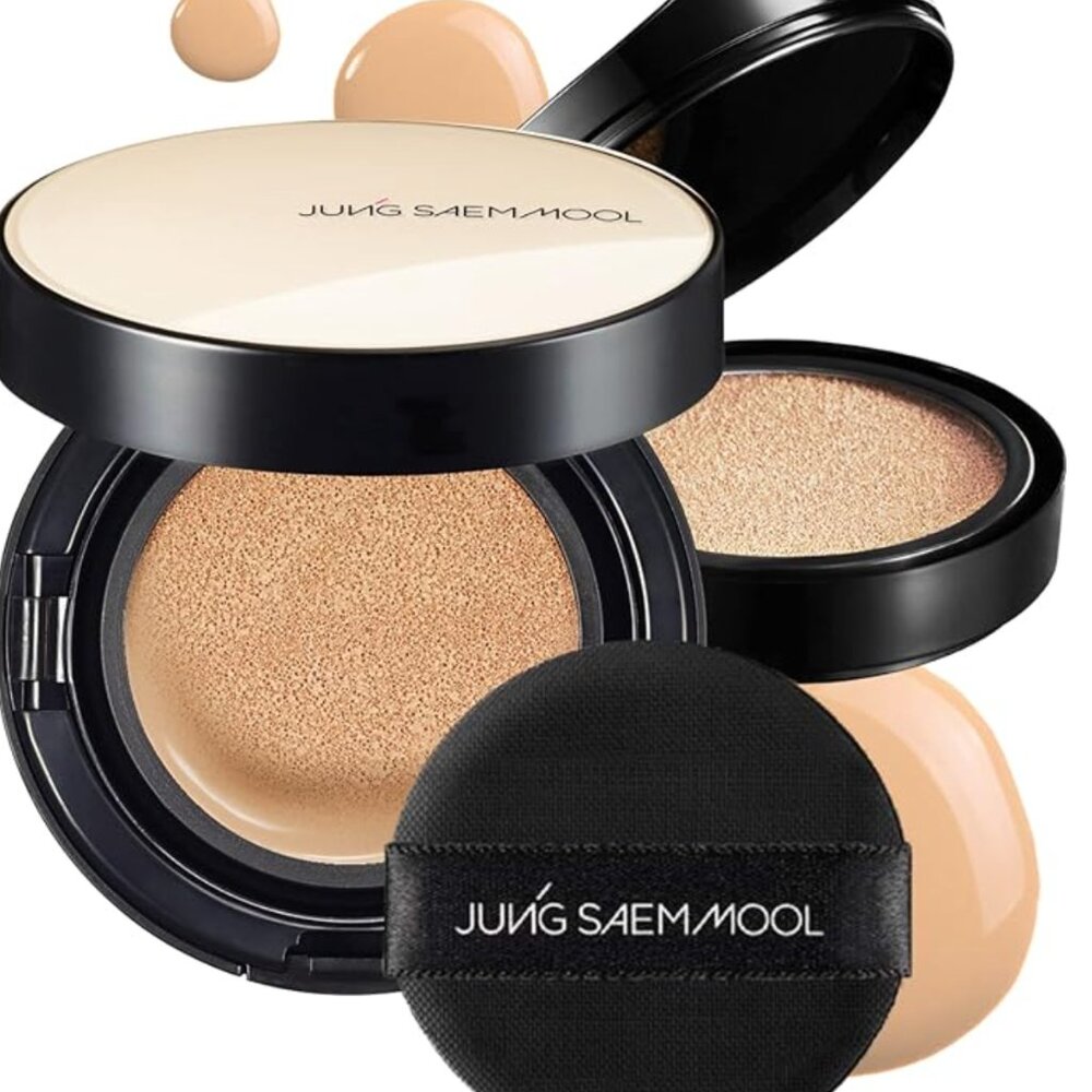 NEW Jungsaemmool Essential Skin Nuder Cushion Cream Foundation Shade 05 Light
